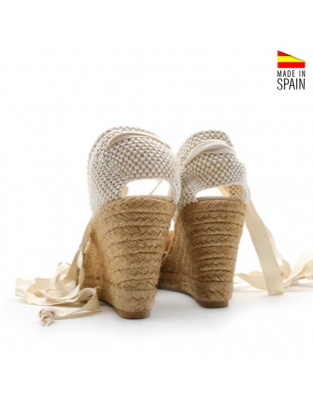 Esparteñas de Vestir lona negra