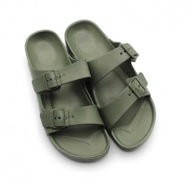 Chanclas Playa Hombre verdes