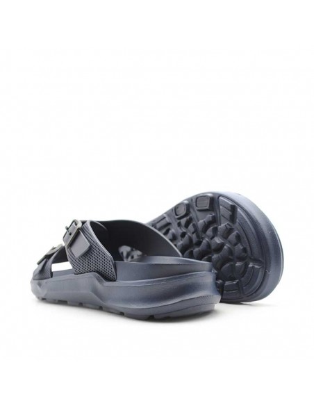 Chanclas playa azul marino