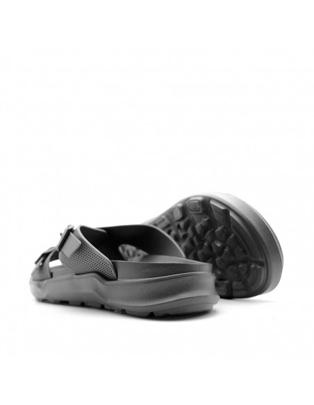 Chanclas piscina negras hombre