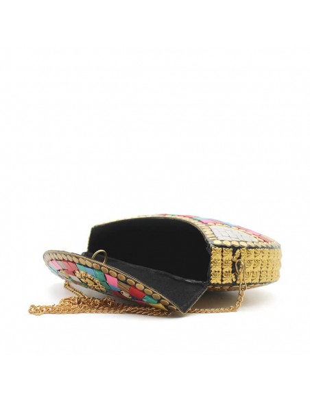 Clutch metal multicolor