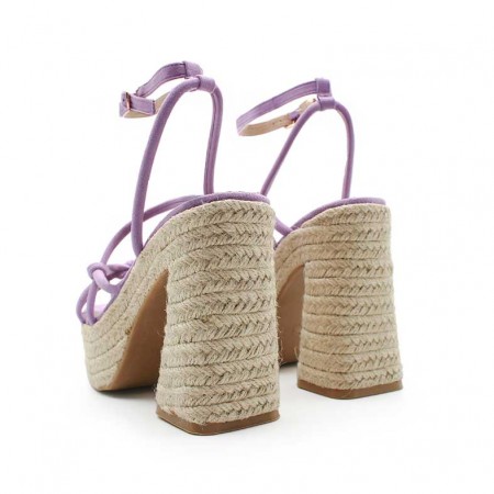 Sandalia boho lila