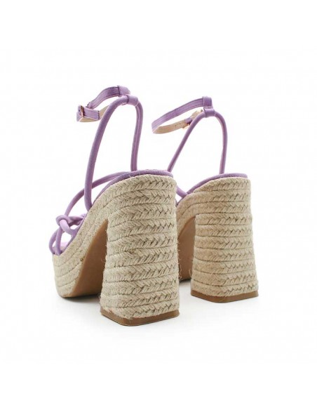 Sandalia boho lila