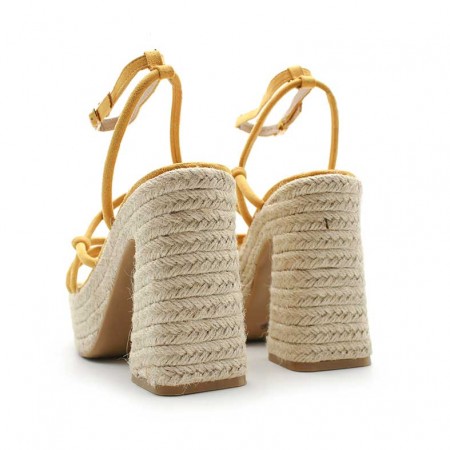 Plataforma esparto amarilla