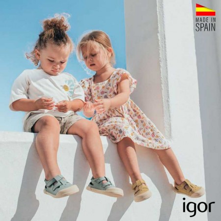 Sandalias verano verde