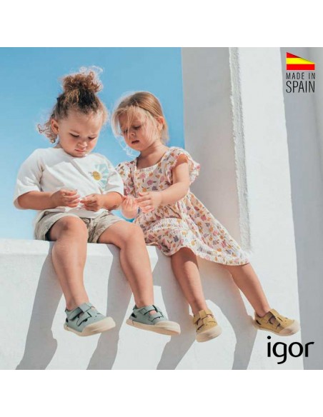 Sandalias verano verde