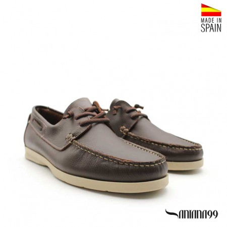 Náutico clásico marrón hombre