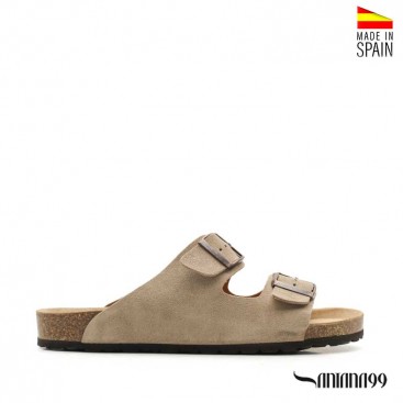 Chanclas de corcho hombre