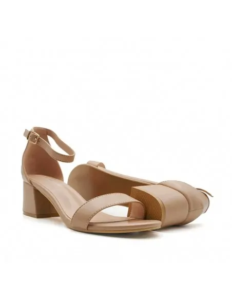 Sandalias nude cómodas