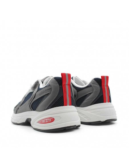 Calzado sport gris hombre