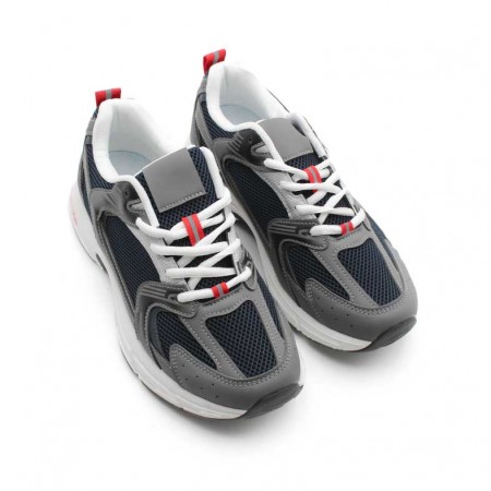 Zapatillas transpirables grises hombre