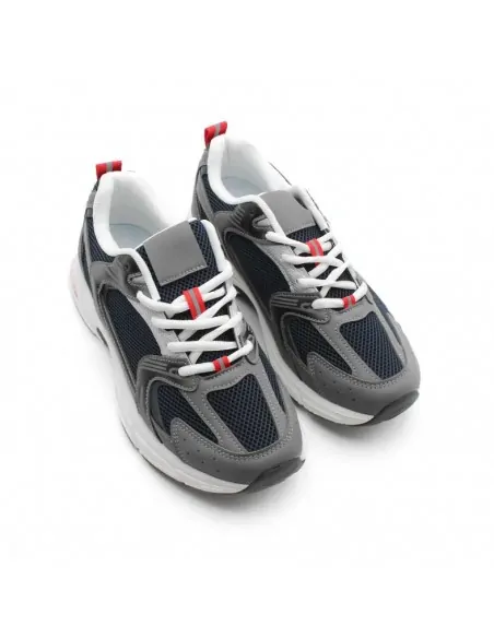 Zapatillas transpirables grises hombre