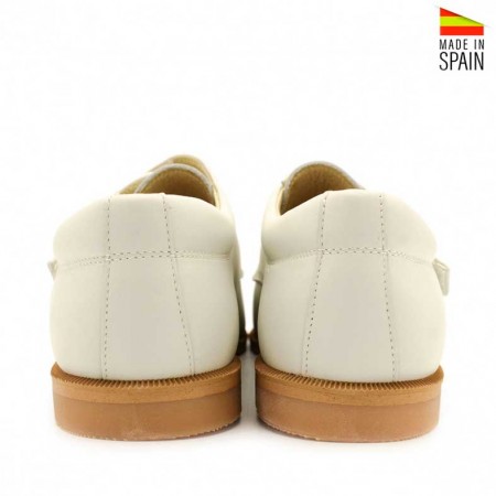 zapatos niño beige vestir