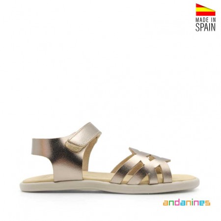 Sandalias color cava niña
