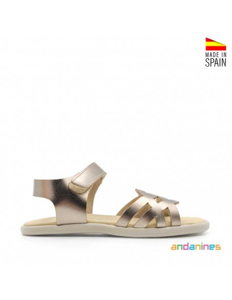 Sandalias color cava niña