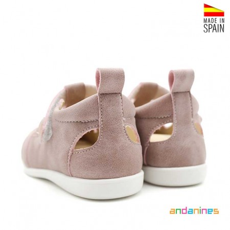 Zapatos niña piel verano