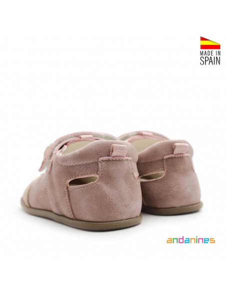 Andanines rosa respetuoso niña