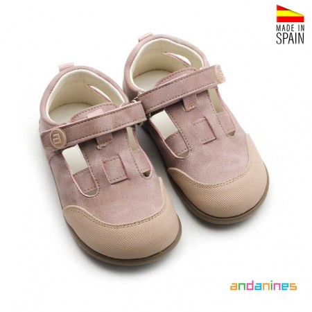 Calzado vegano rosa infantil