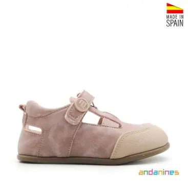 Sandalias rosa niña Andanines