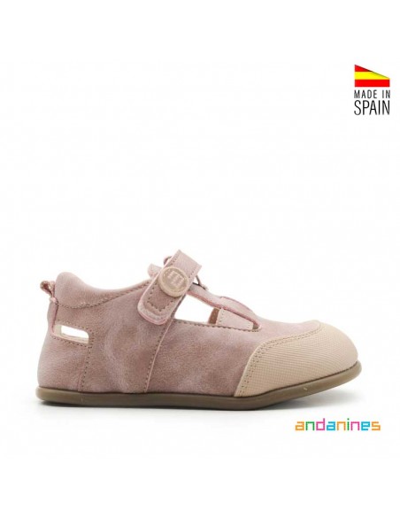 Sandalias rosa niña Andanines