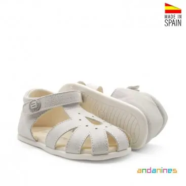 Cangrejera piel niña flexible