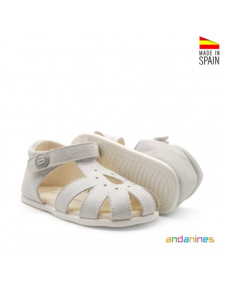 Cangrejera piel niña flexible