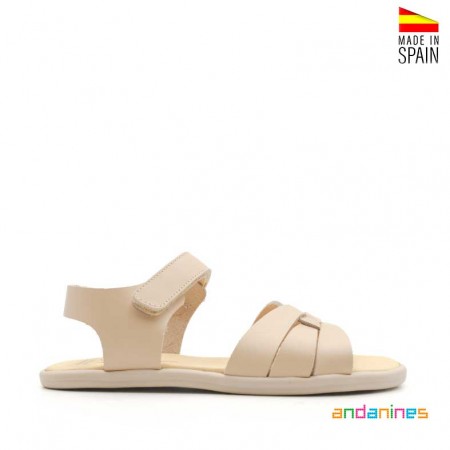 Sandalias respetuosas beige