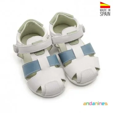 sandalias piel respetuosas niño