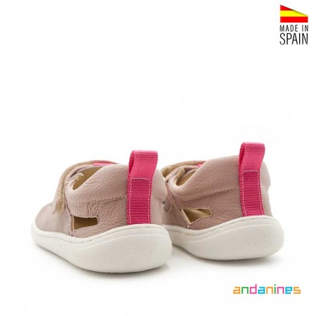 sandalia rosa barefoot