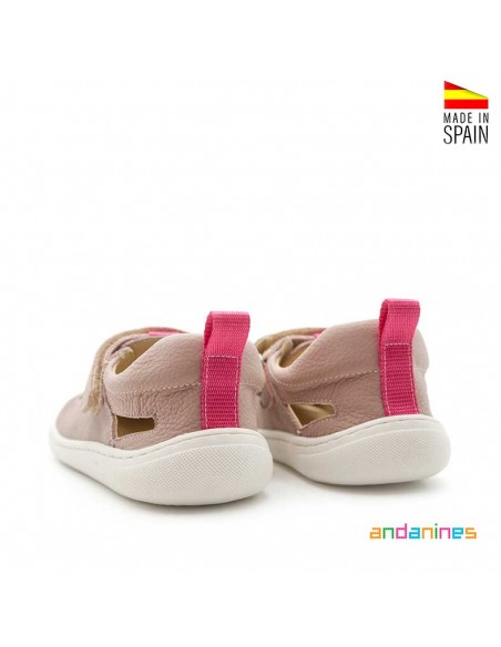 sandalia rosa barefoot