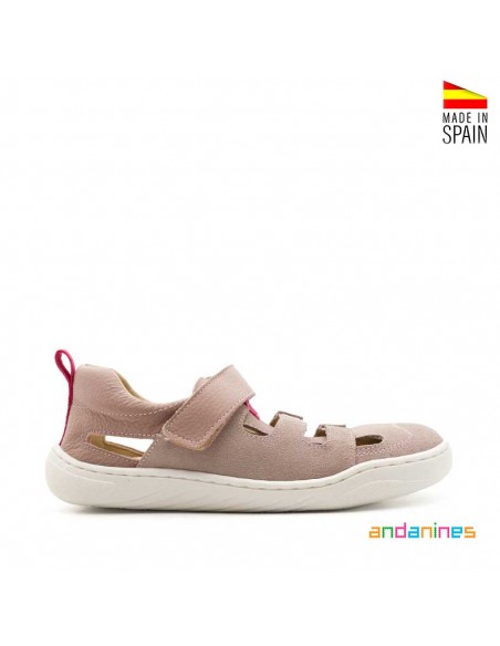 sandalia cerrada barefoot