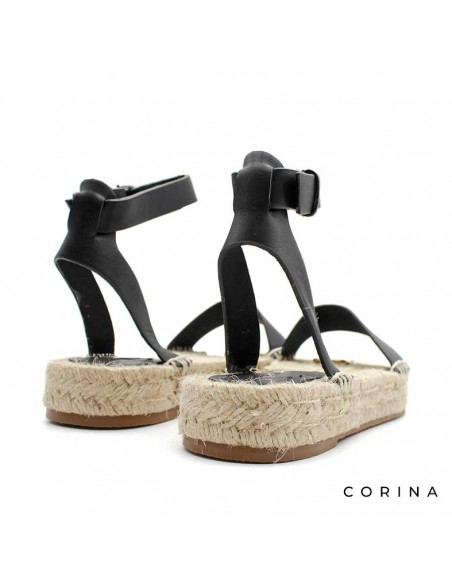 sandalia esparto mujer