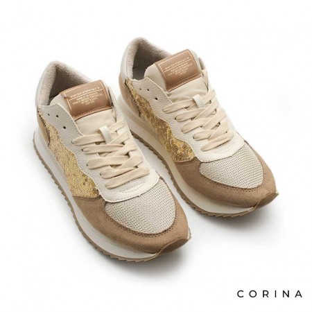 deportivas lentejuelas mujer