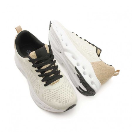 deportivas para hombre beige