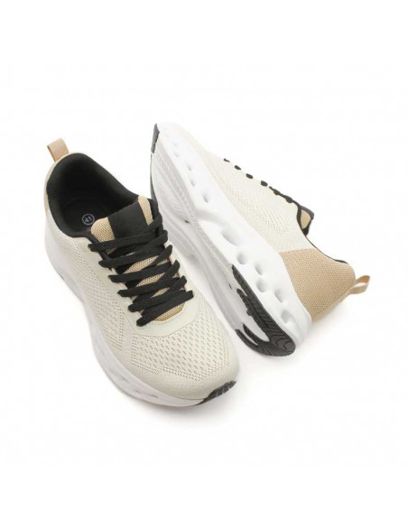 deportivas para hombre beige