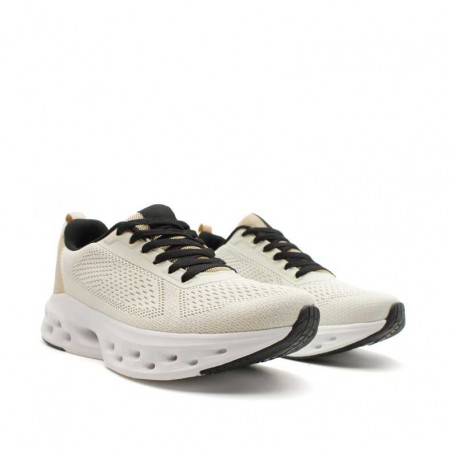 deportivas beige de hombre