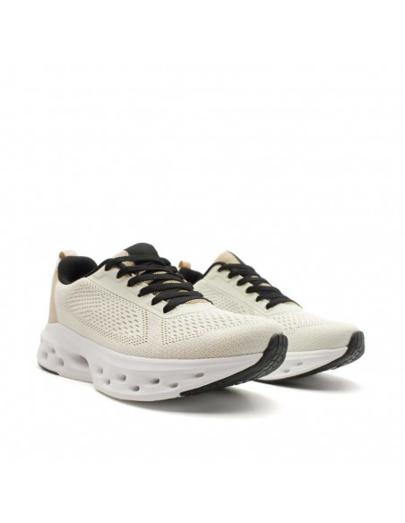 deportivas beige de hombre