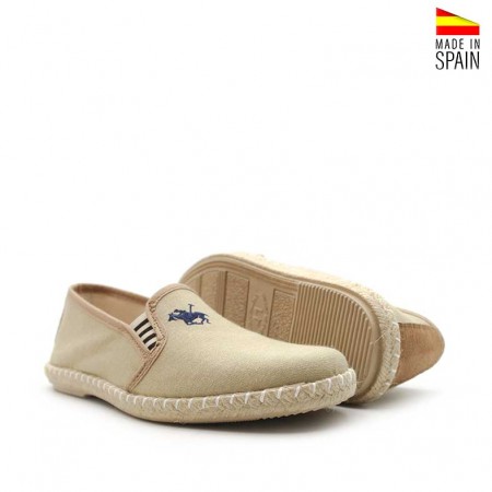 zapatillas suela de esparto hombre​