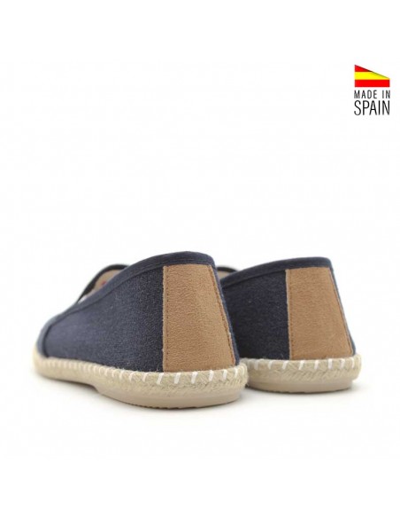 alpargata hombre azul marino​