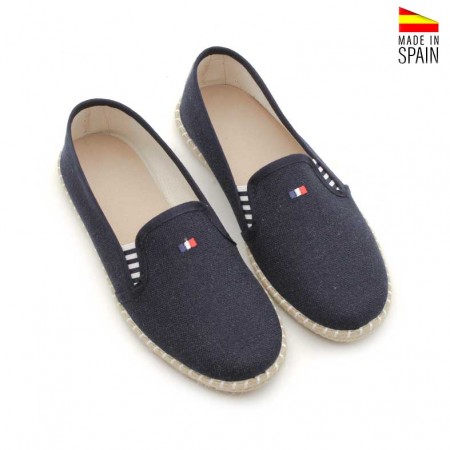 alpargatas hombre azul marino​