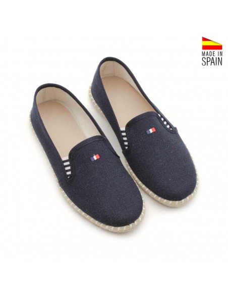 alpargatas hombre azul marino​