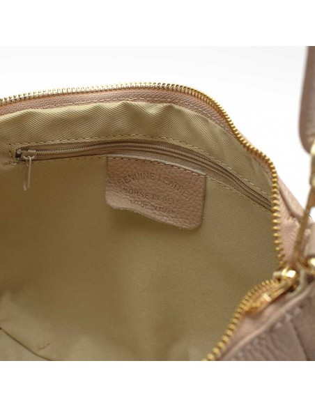 bandolera piel mujer