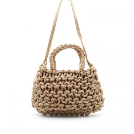 bolso nudos cuerda