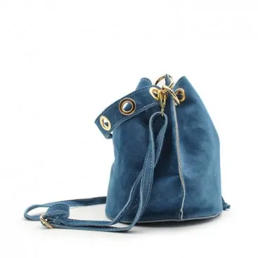 bolso serraje tipo saco