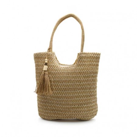 bolso paja rafia