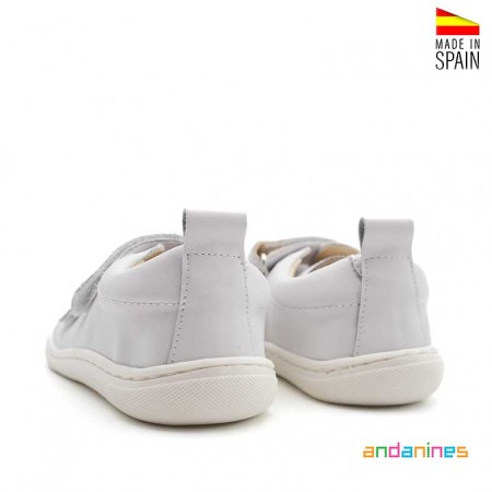 Calzado barefoot blanco infantil