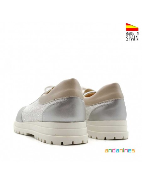 Sneakers Glitter Piel