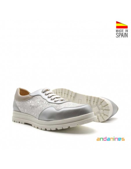 Bambas Niña Plateadas