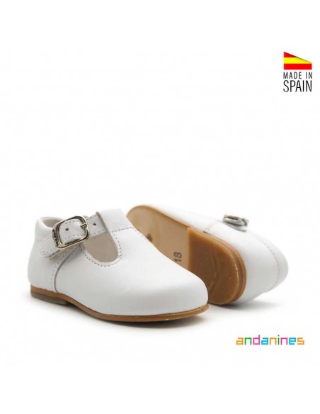 Zapatos Piel Hebilla Niño
