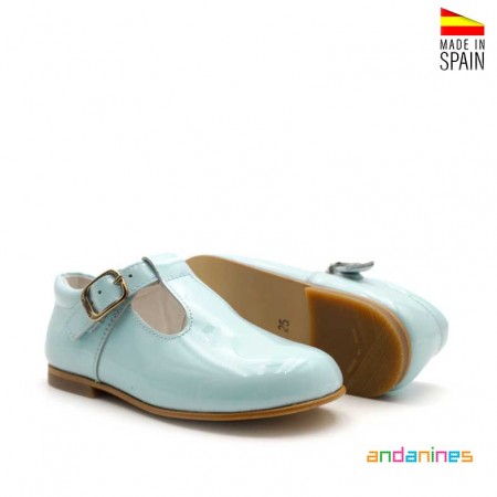 Zapato Niño Charol Hebilla